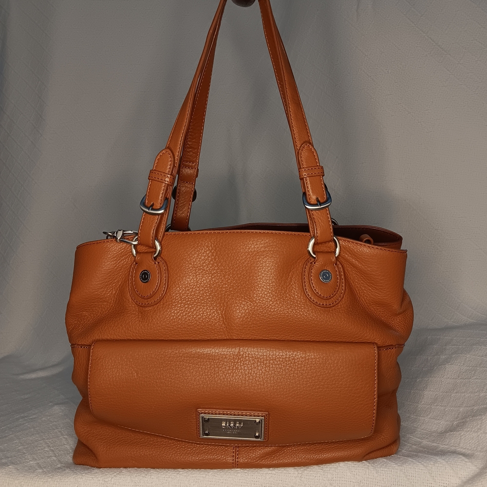 DKNY Donna Karan New York Shoulder Tote Bag Tan OS